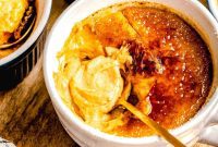 Autumn Spice Crème Brûlée