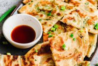 Crispy Golden Scallion Pancakes