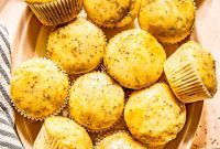 Zesty Lemon Chia Muffins
