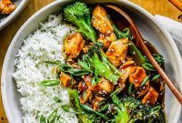 Quick Chicken Broccoli Skillet