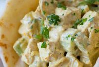 Golden Curry Chicken Salad