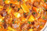 Hearty Slow Cooker Guinness Beef Stew
