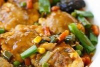 Mom’s Sunday Stuffed Tofu