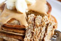 Nutty Gluten Free Cashew Butter Pancakes for Two