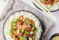 Glazed Honey Sesame Chicken
