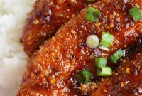 Sweet Heat Crispy Chicken Strips