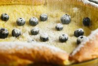 Zesty Blueberry Puff Pancake