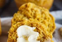 Autumn Spiced Pumpkin Cornbread Muffins