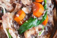Hearty Slow Cooker Leftover Turkey Wild Rice Stew