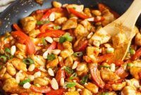 Spicy Peanut Chicken Stir-fry