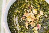 Mediterranean Pistachio Mint Pesto