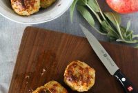 Autumn Harvest Chicken Meatballs with Apple Sage and a Cheesy Core