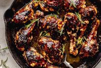 Caramelized Fig Chicken Skillet