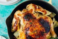 Honey Butter Herb Roasted Pressure Cooker Chicken
