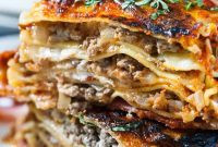 Bacon Blanket Lasagna Bake