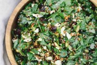 Nutty Spinach Quinoa Power Salad