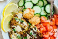 Effortless Chicken Shawarma Quinoa Power Bowls