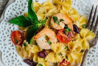 Zesty Mediterranean Shrimp Farfalle