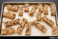 Hearty Chocolate Walnut Granola Bars