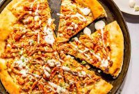 Kickin’ Buffalo Chicken Pizza
