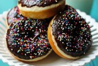 Irresistible Chocolate Sprinkle Donuts