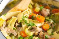 The Ultimate Comfort Chicken Noodle Soup