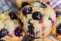 Bursting Blueberry Bliss Muffins