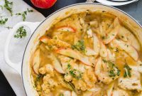 Rustic Apple Cider Chicken Skillet