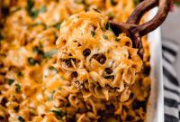 Cheesy Enchilada Pasta Bake