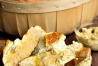 Zesty Mustard Butter Pretzel Baguette