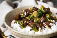 Easy Slow Cooker Beef and Broccoli