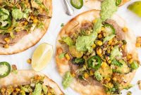 Zesty Brussels Sprouts Tostadas