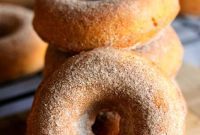 Cozy Pumpkin Spice Cinnamon Sugar Donuts