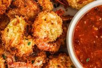 Crispy Air Fryer Coconut Shrimp
