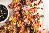 Gochujang Glazed Wings
