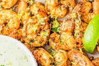 Fiery Cilantro-Lime Air Fryer Shrimp