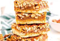 Golden Pecan Pie Squares