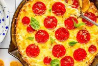 Cheesy Pepperoni Pizza Bake