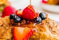 Irresistible Brown Sugar Streusel French Toast Bake