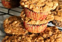 Decadent Banana Toffee Crumble Muffins