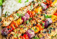 Tropical Coconut Chicken Satay