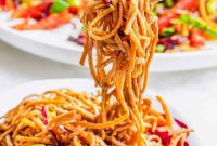 Velvety Peanut Soba Salad