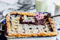 Mile High Wild Blueberry Pie