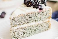 Decadent Blackberry Cream Cheese Cake