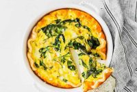 Savory Spinach and Artichoke Quiche