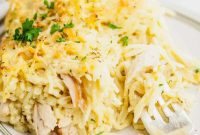 Creamy Turkey Tetrazzini