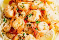 Sizzling Lemon Garlic Shrimp