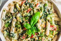 Velvet Cashew Basil Vegan Pasta