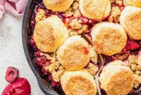 Generously Crusted Stone Fruit Cobbler