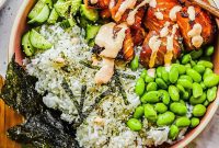 Effortless Salmon Rice Bowls